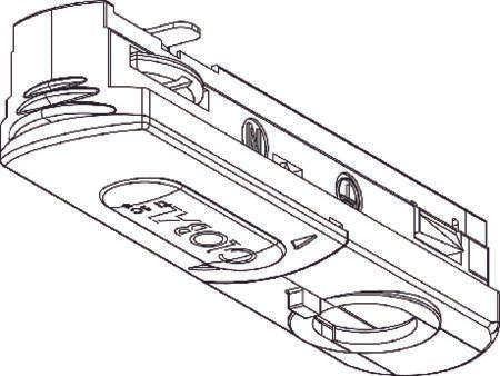 GLOBAL ADAPTER GB 66-3 1F M/TILBEHØR HV