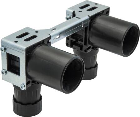 Uponor Smart Aqua PLUS koblingsdåse, dobbelt Q&E M7a PPSU 16-Rp1/2"FT