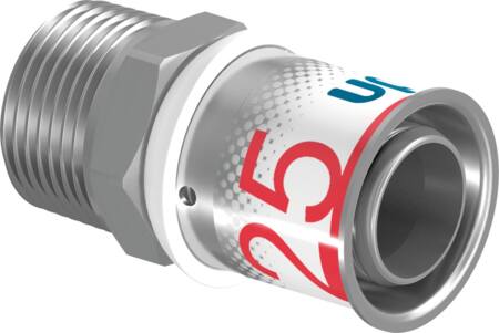 PRES KOBLING M/NIPPEL 25X3/4"