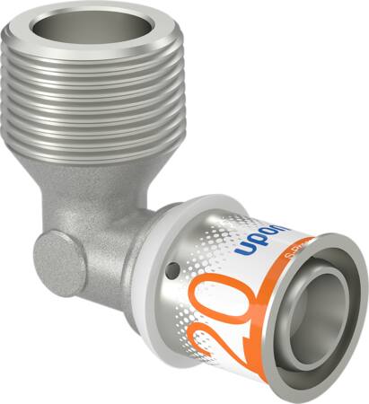 PRES VINKEL M/NIPPEL 20X3/4"