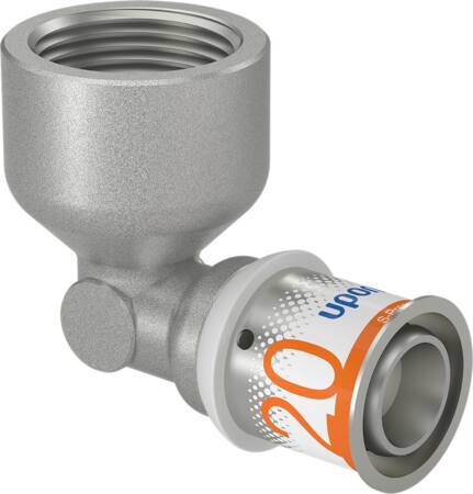 Uponor S-Press vinkel m/muffe 20-Rp3/4"FT