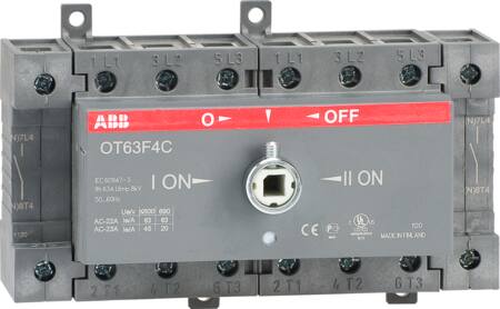 OMSKIFTER 1-0-2 63A 4POL