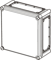 Fibox Kassebund - 380x280x100 - 4 skruehuller