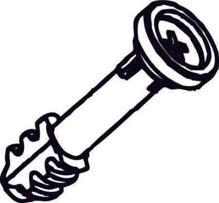 KRÆVSKRUE EK OG SOLID