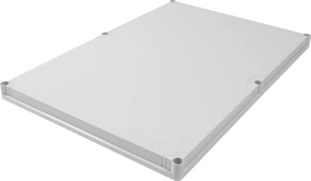CUBO LÅG GRÅ 400X600X30MM POLYC