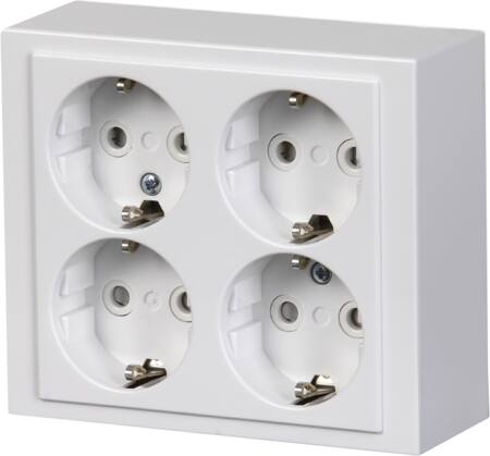 INDMURINGSDÅSE D:38MM M/RØRTUDE