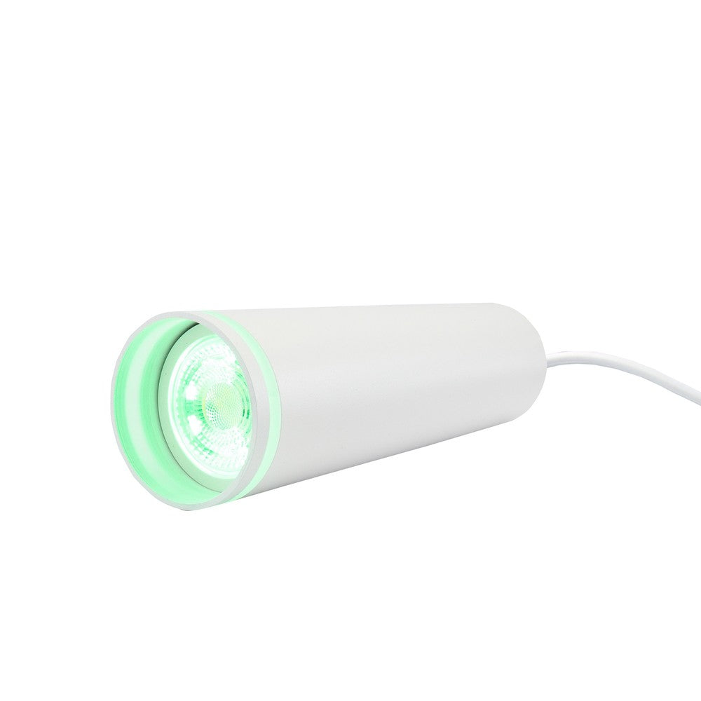 MADARA MINI RING GU10 pendellampe til 3-faset skinne 230V IP20 Ø55 x 200mm HVID - 230V