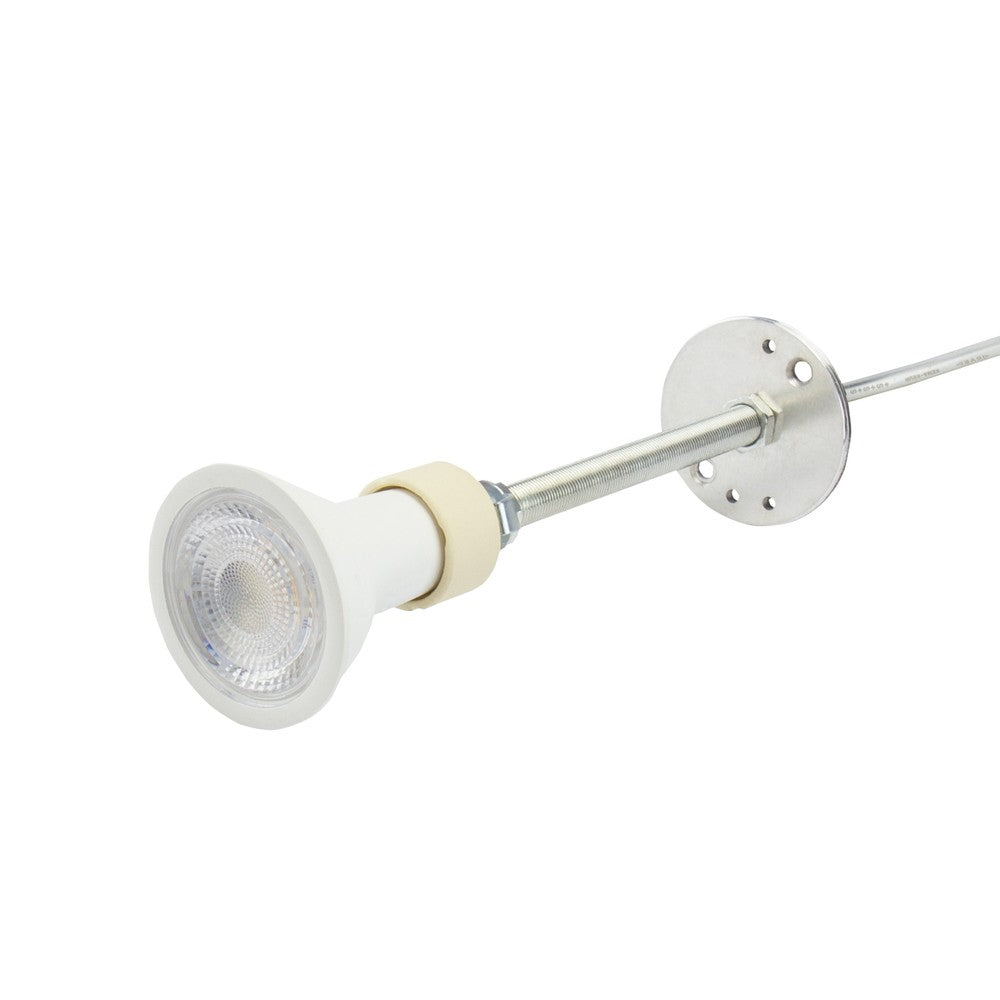 MADARA MINI RING GU10 pendellampe til 3-faset skinne 230V IP20 Ø55 x 200mm HVID - 230V
