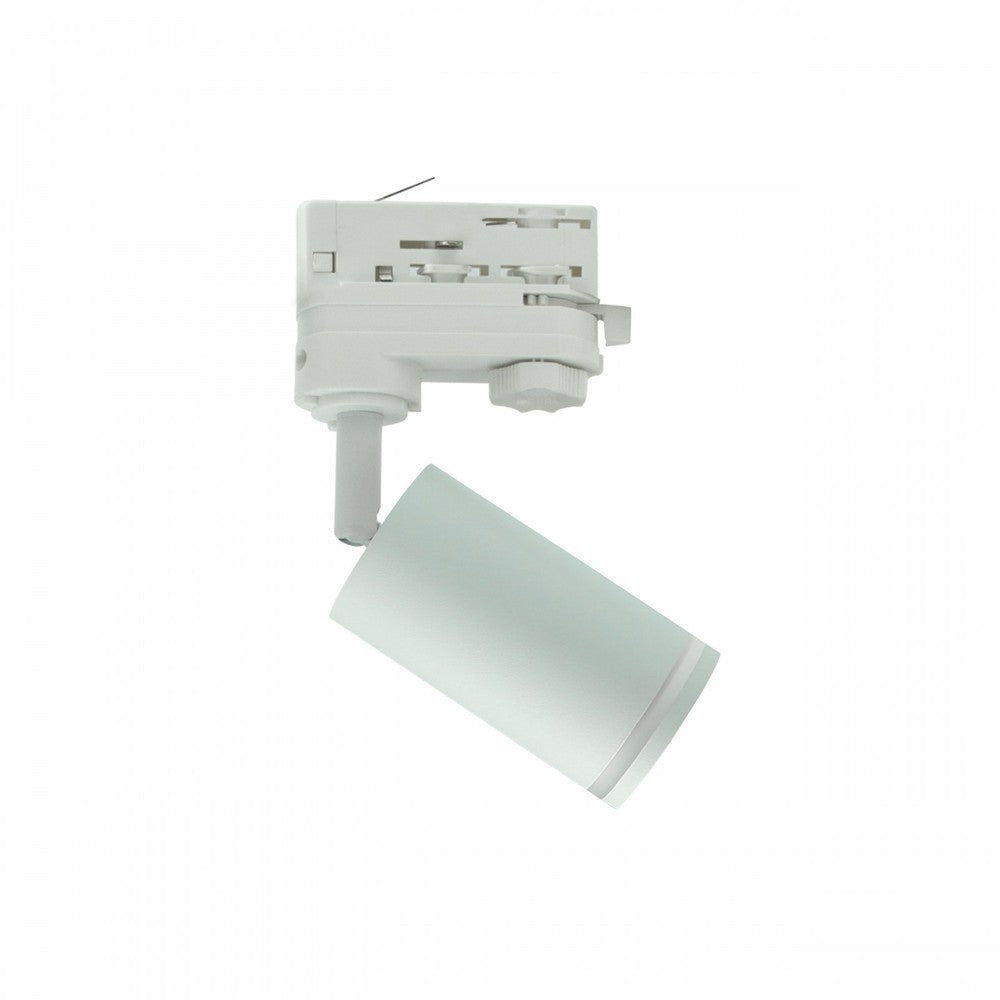 MADARA MINI RING II GU10 pendellampe til 3-faset skinne - HVID, IP20, 55x100x185mm