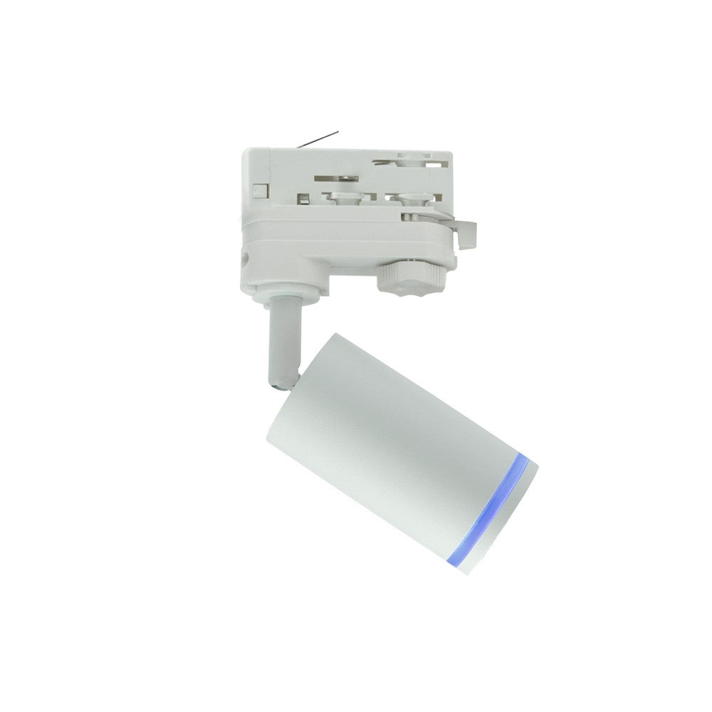 MADARA MINI RING II GU10 pendellampe til 3-faset skinne - HVID, IP20, 55x100x185mm