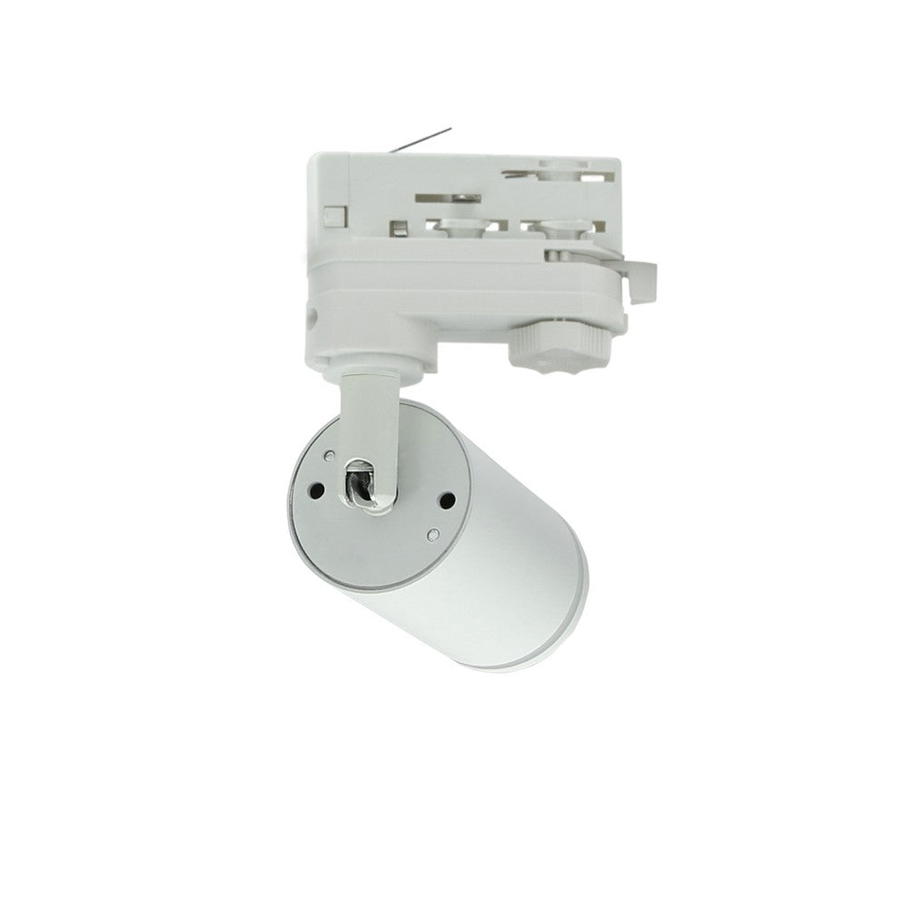 MADARA MINI RING II GU10 pendellampe til 3-faset skinne - HVID, IP20, 55x100x185mm