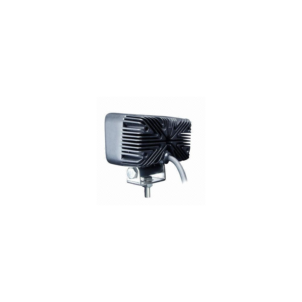 18W LED Arbejdslampe - Til bil, lastbil, traktor, trailer, udrykningskøretøjer - Kold hvid - 12V / 24V - Erstatter 110W - 1100lm - IP67