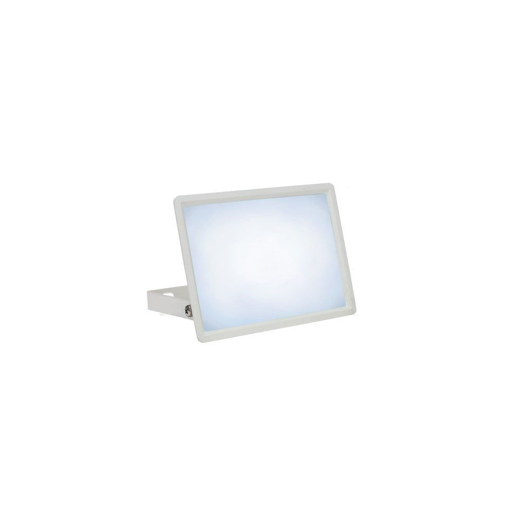 NOCTIS LUX 3 PROJEKTØR 30W 230V IP65 150x110x27 HVID - Kraftfuld 30W projektor med IP65 beskyttelse mod vand og støv. Ideel til udendørs belysning.