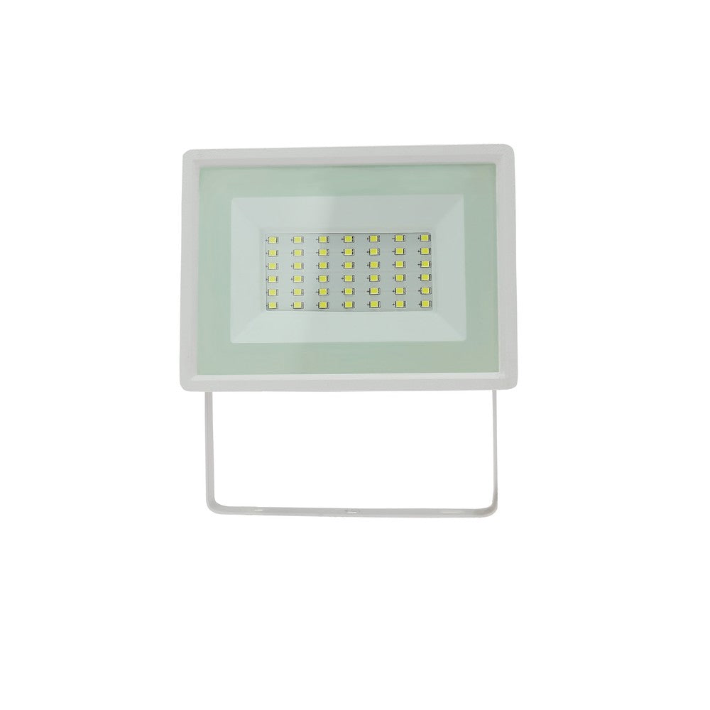 NOCTIS LUX 3 PROJEKTØR 30W 230V IP65 150x110x27 HVID - Kraftfuld 30W projektor med IP65 beskyttelse mod vand og støv. Ideel til udendørs belysning.
