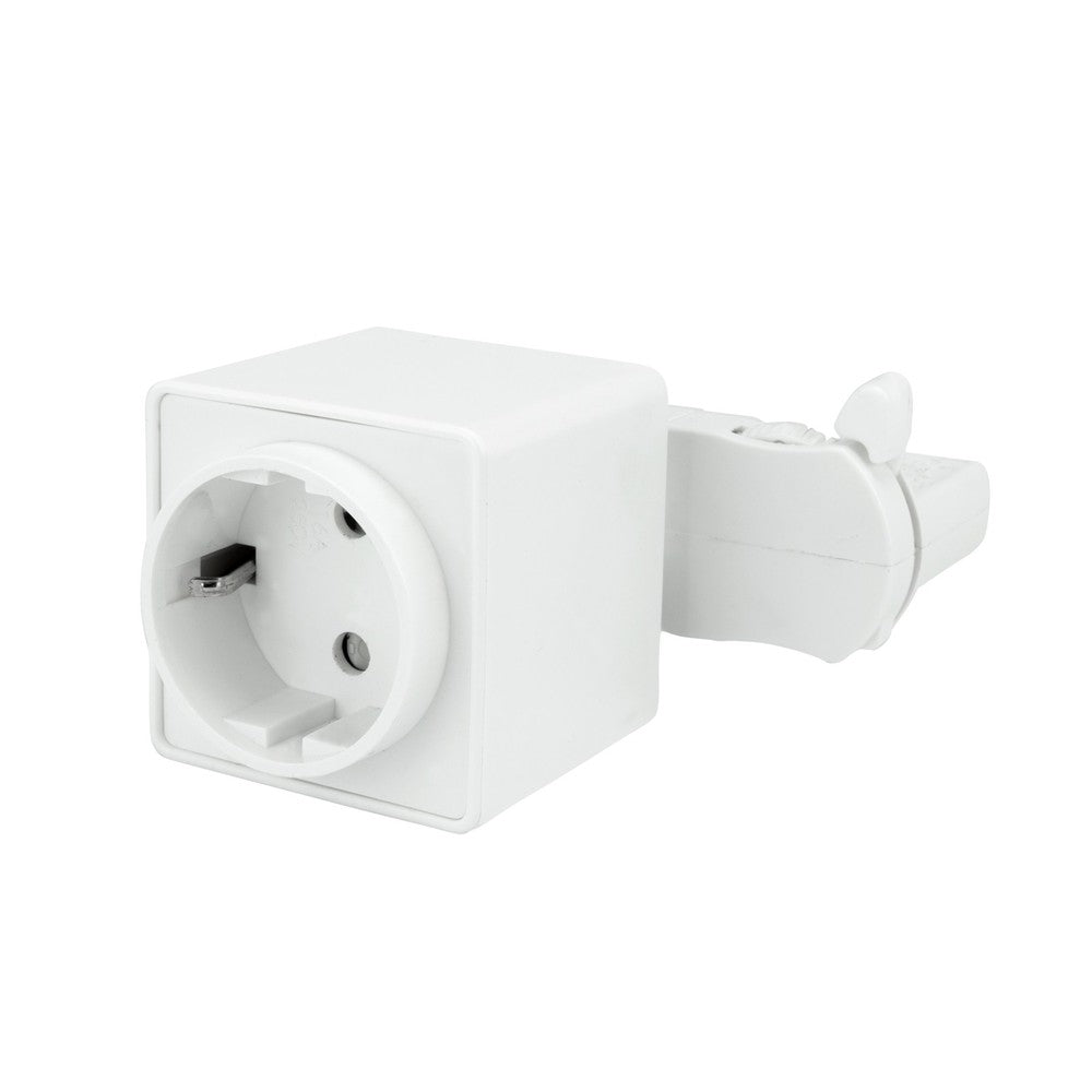 Hvid Spectrum SPS2 Adapter 3-faset med fatning - Input: 230V
