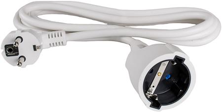 KABELSÆT SCHUKO 5M 3G1,5MM² HVID HF