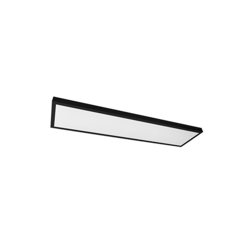 LED-panel på 120x30 cm med sort ramme - Erstatter 200W, 4800lm
