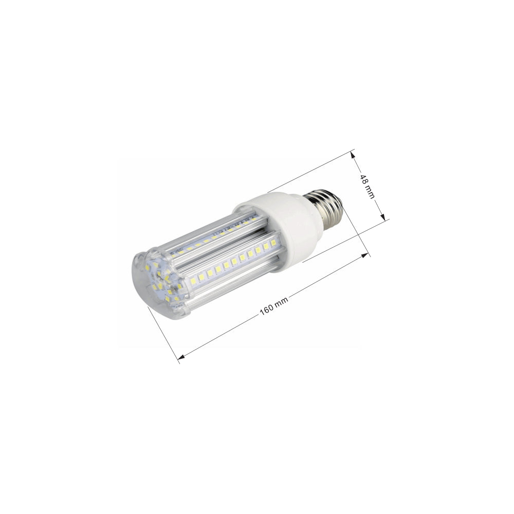 LEDlife TEGA12 LED pære - 12W, klart glas, 360°, E27 fatning - 1560lm