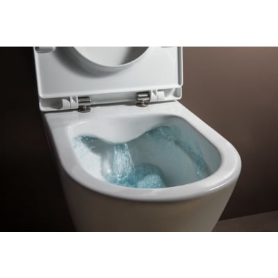 Laufen Pro kompakt væghængt toilet, uden skyllekant, hvid