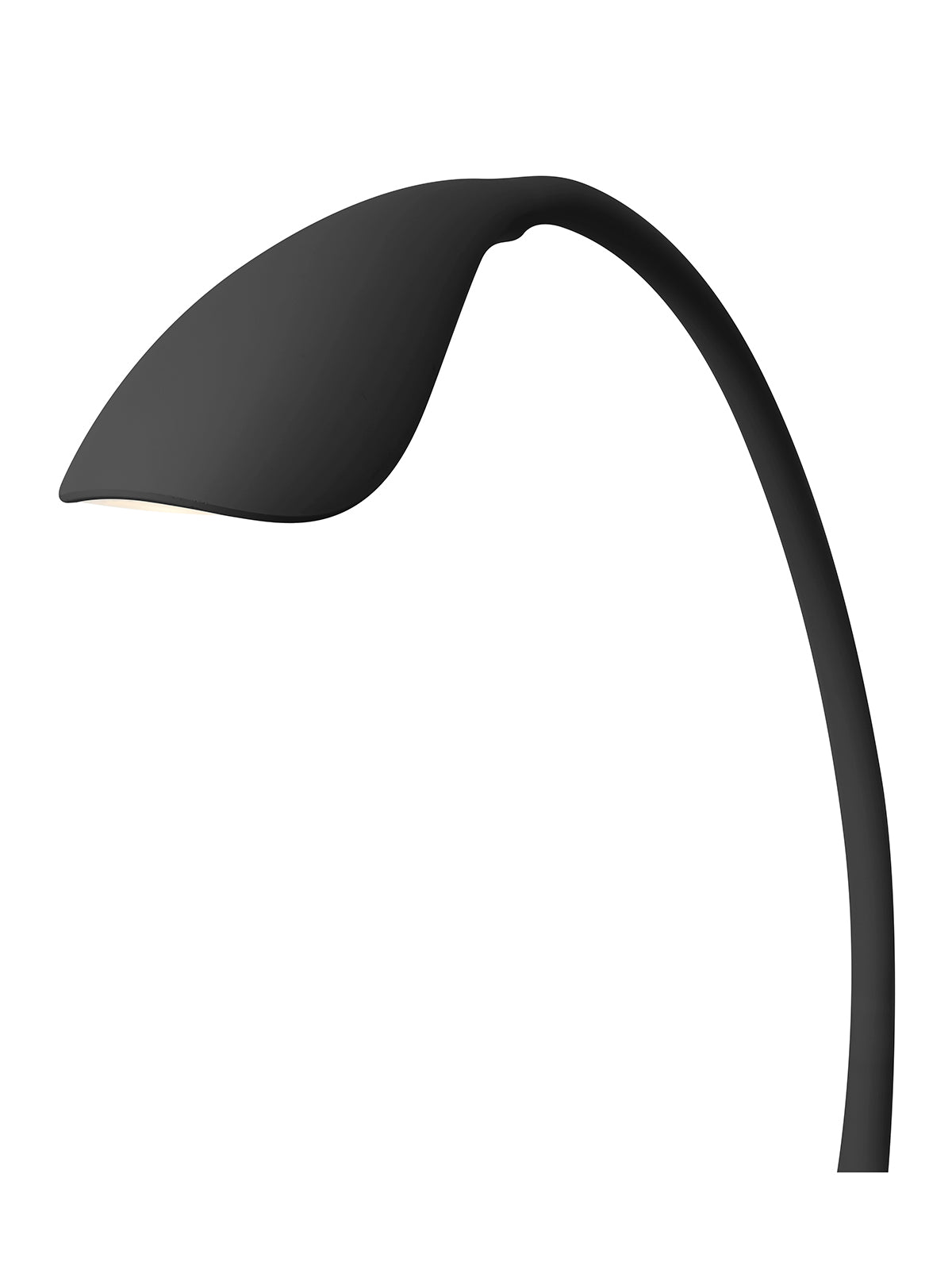 Mamba Gulvlampe 3,5W med dæmp H140cm, sort