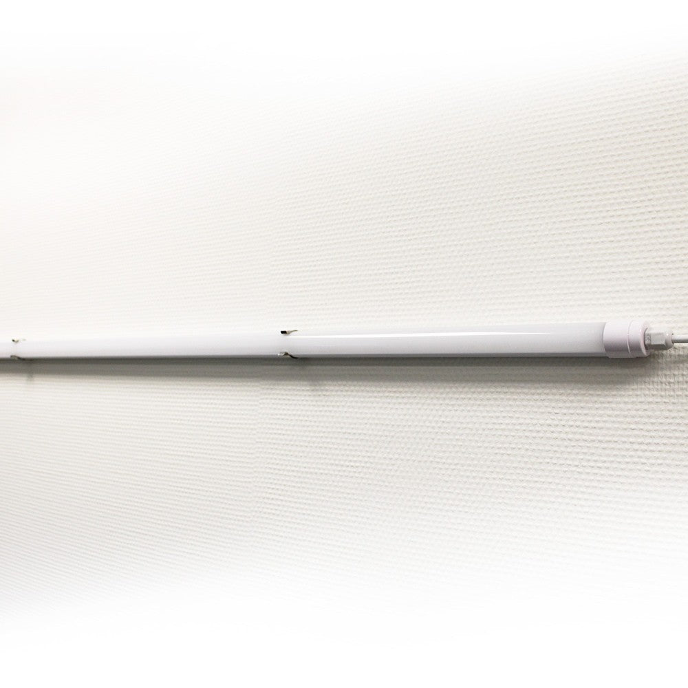 10W LED armatur - 60 cm, IP65, Ø25cm, gennemfortrådet, 230V