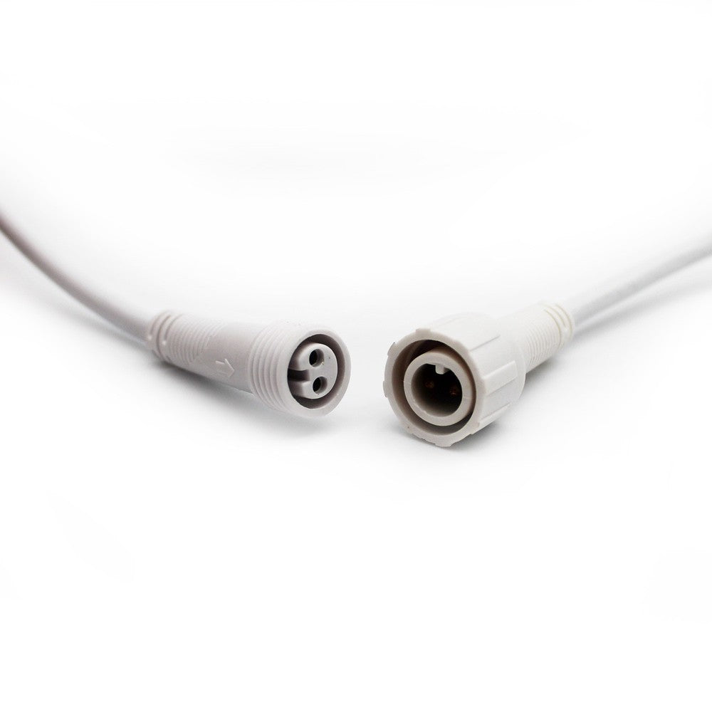 10W LED armatur - 60 cm, IP65, Ø25cm, gennemfortrådet, 230V