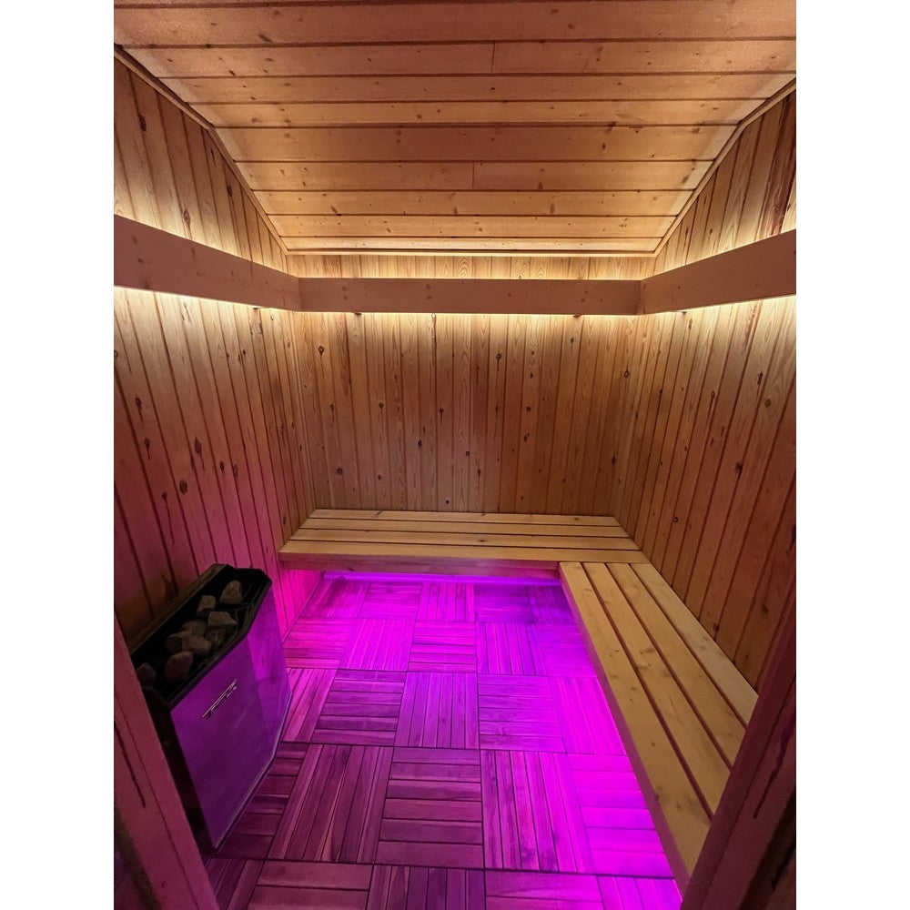 LEDlife RGB Sauna LED-strips - 1 meter, 8 watt pr. meter, IP68, 24V