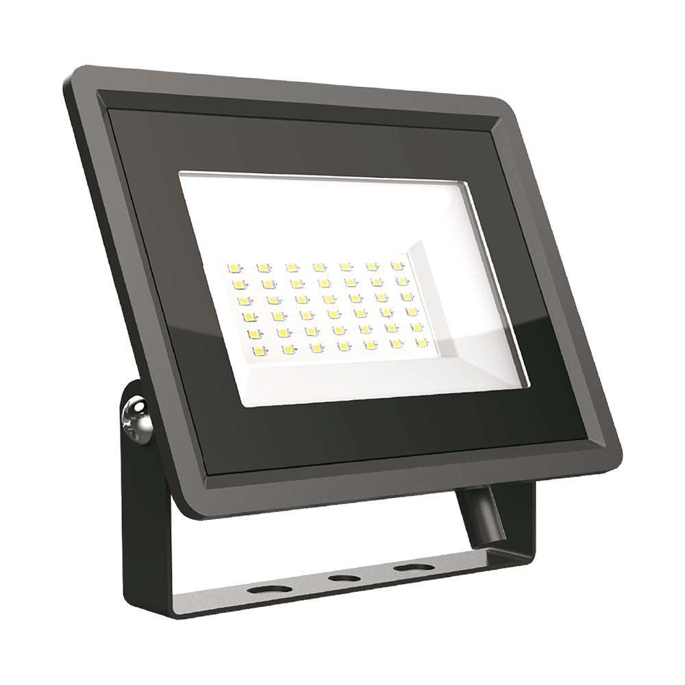 V-Tac 30W LED Projektør - Arbejdslampe, Udendørs, 230V, 2510lm, RA70, IP65