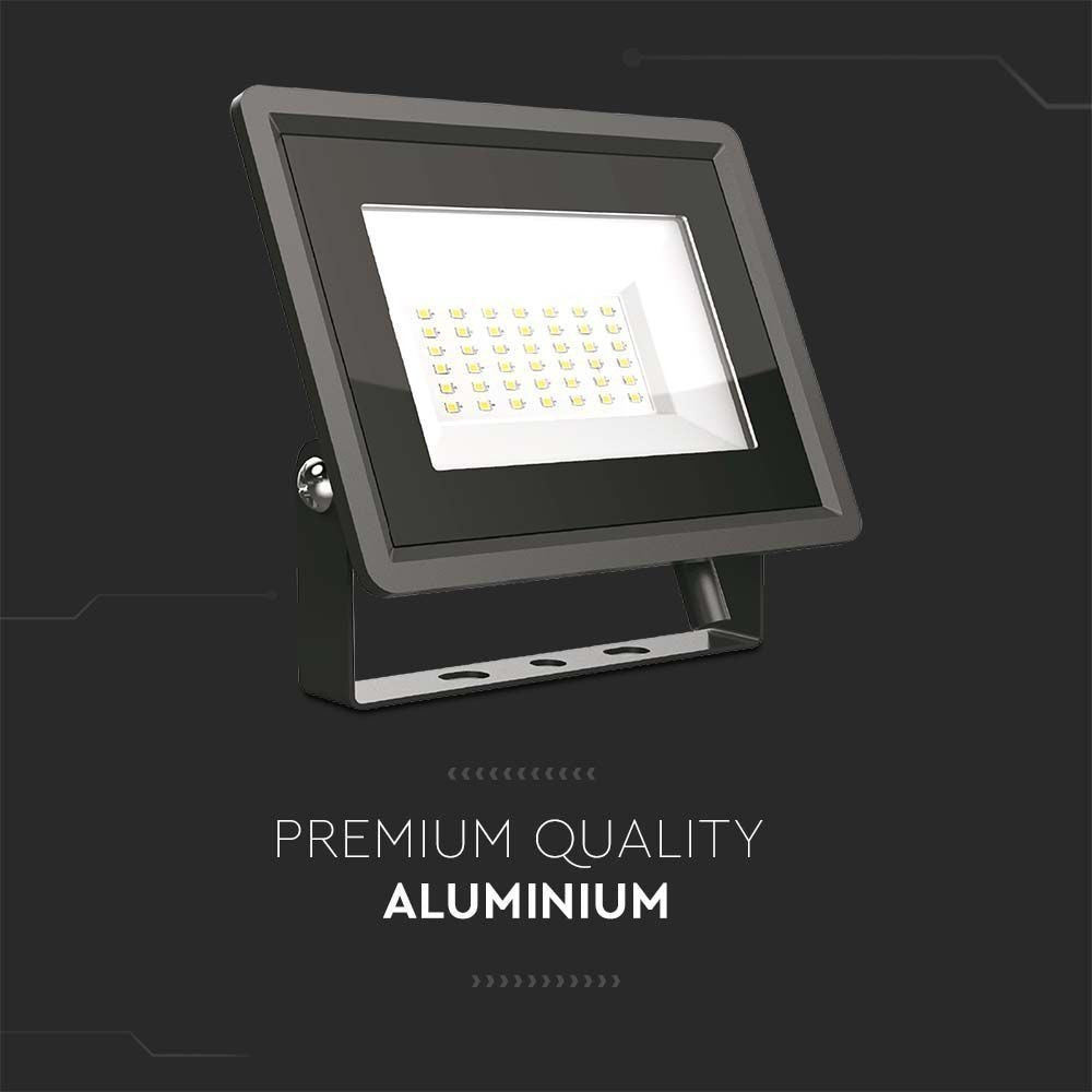 V-Tac 30W LED Projektør - Arbejdslampe, Udendørs, 230V, 2510lm, RA70, IP65