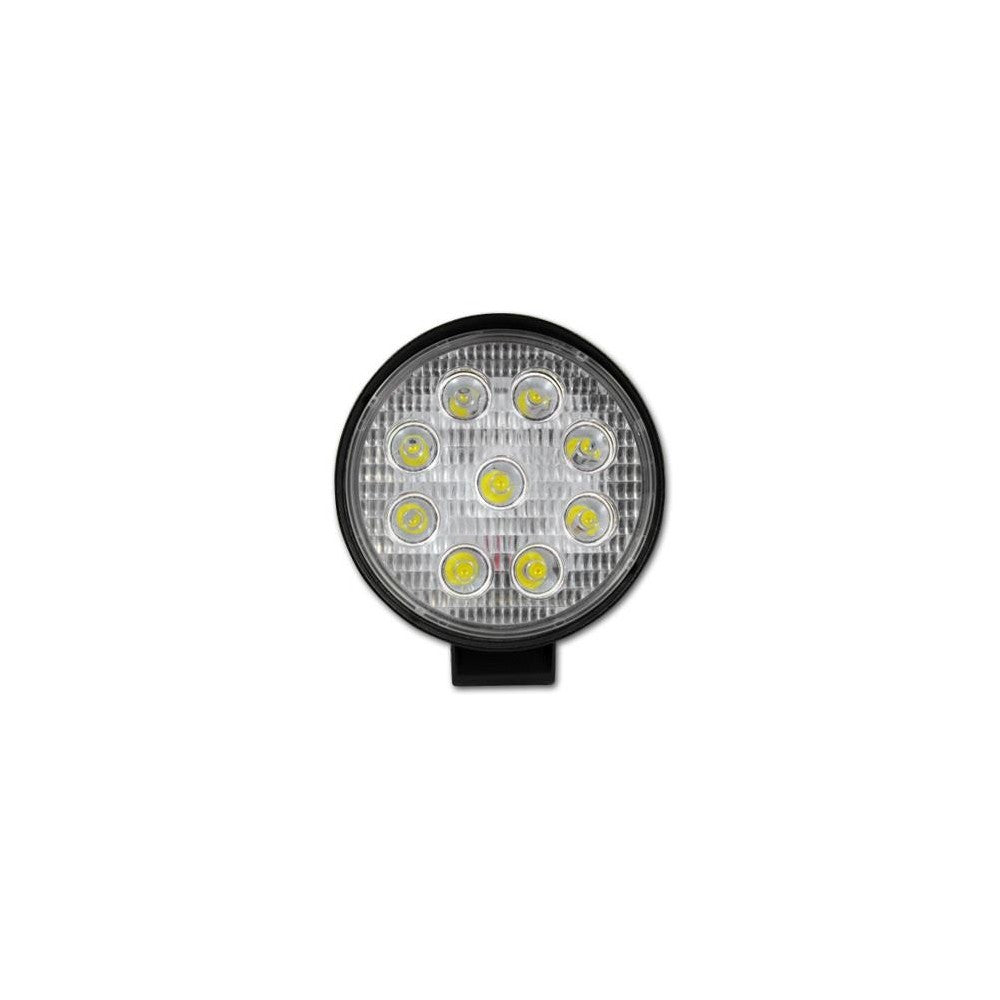 27W LED arbejdslampe til bil, lastbil, traktor, trailer og udrykningskøretøjer - kold hvid - 12V / 24V - IP67