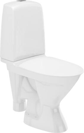Ifö Spira gulvstående toilet med åben S-lås