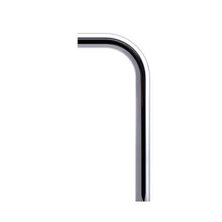AFLØBSRØR 32X160X600MM 90GRD KROM PLAST
