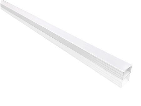 PROFIL ALU LEDSTRIP 15MM KOMPLET 2M VIT