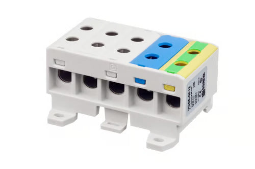OTL isoleret universal klemme aluminium/kobber 5*(2,5-35) mm2 grå