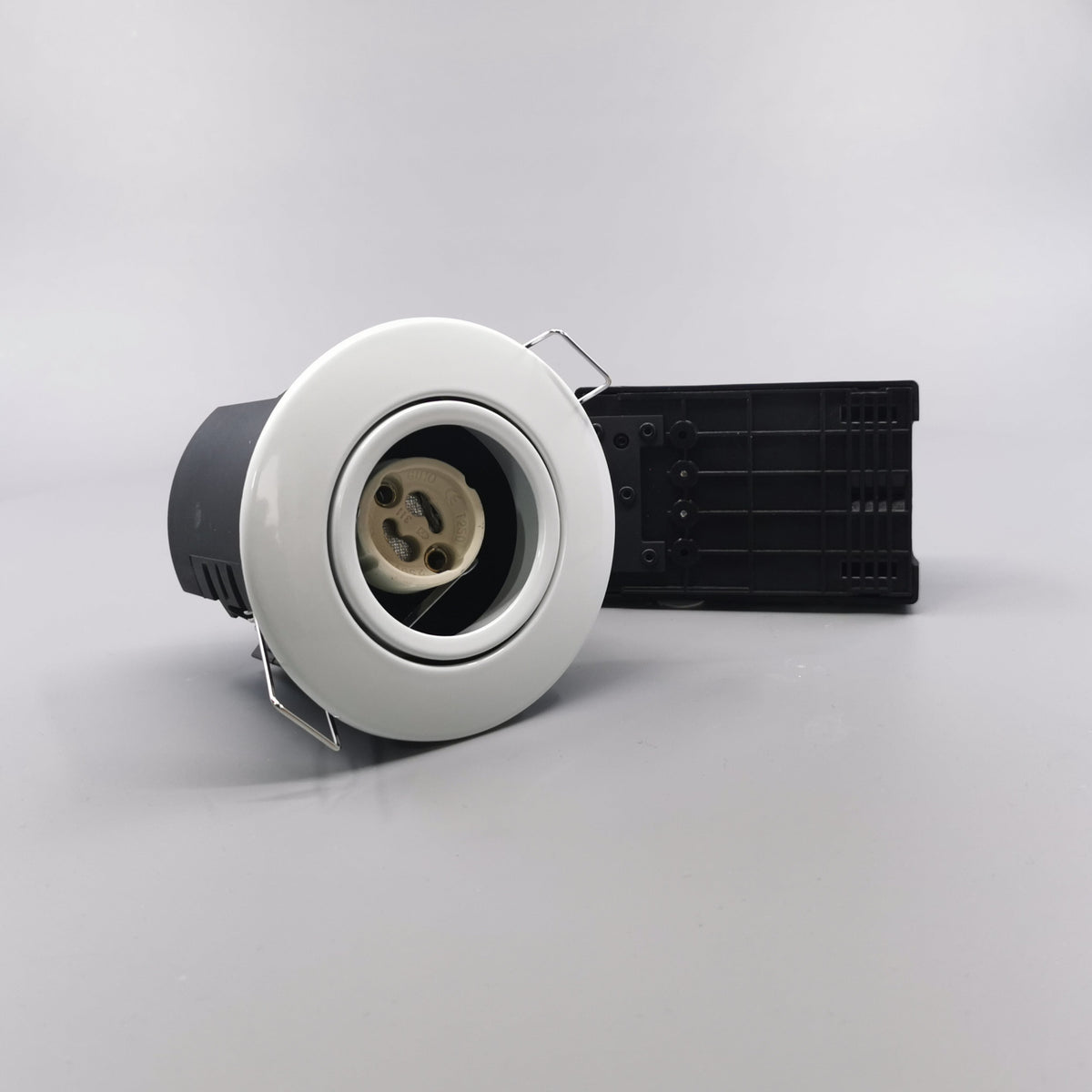Pro Uni Install m. GU10 fatning - Rund, hvid (360° frame 23)
