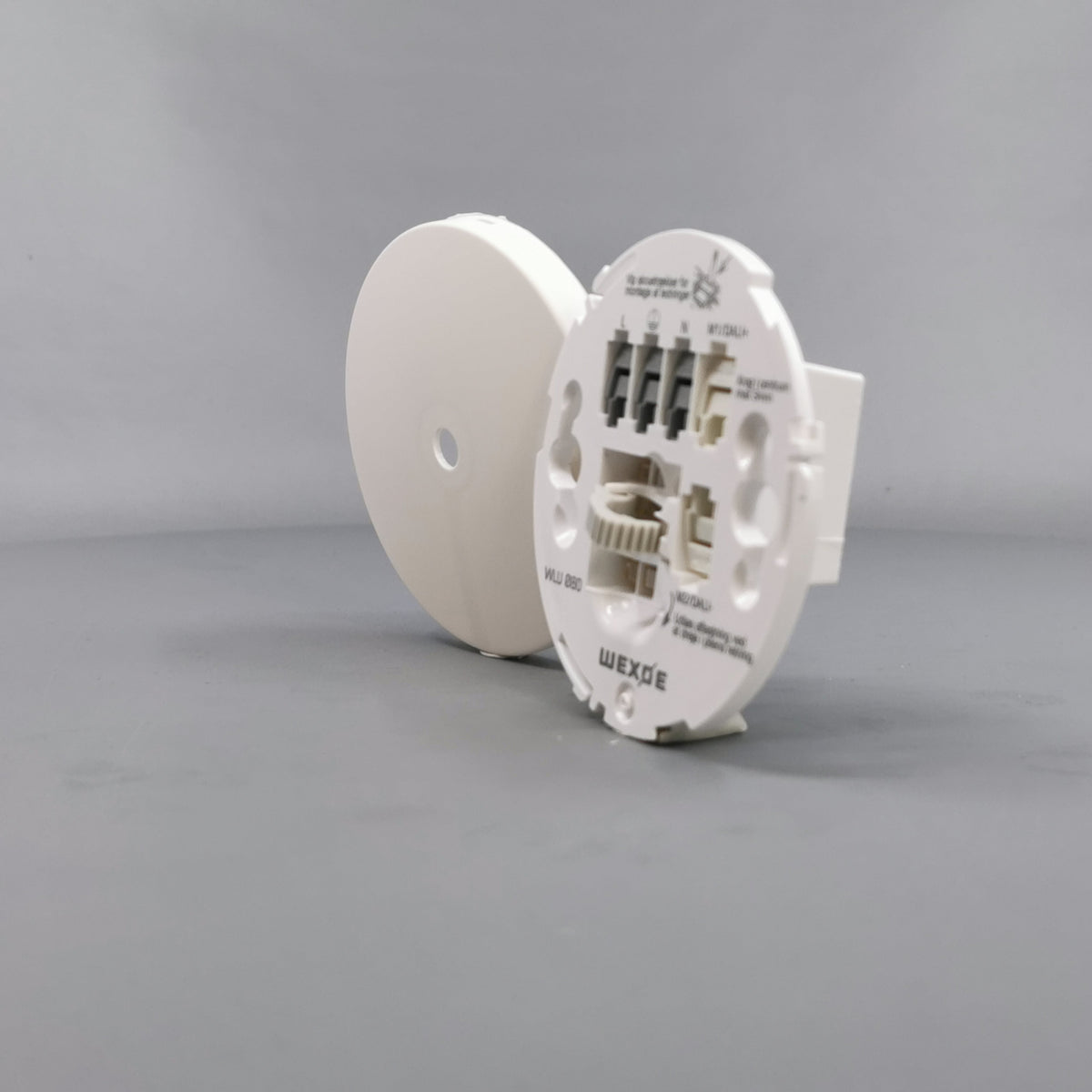 Lampeudtag Universal WEXØE Ø80 hvid (360° frame 5)