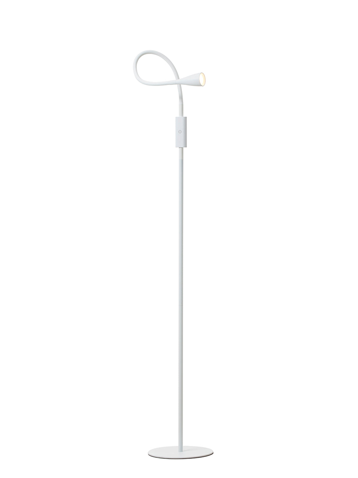 Twist Gulvlampe 3,5W med dæmp, hvid