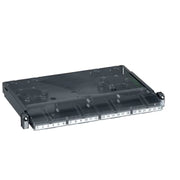 Actassi 19'' Rack patchpanel fiber QuickFix for 4 montageplader 1 HE Advance