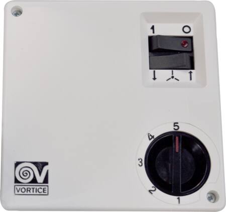 REGULATOR T/LOFTVENTILATOR NORDIK 5-TRIN