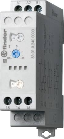 MULTIFUNKTIONSTIMER 12A 2C/O 22,5MM