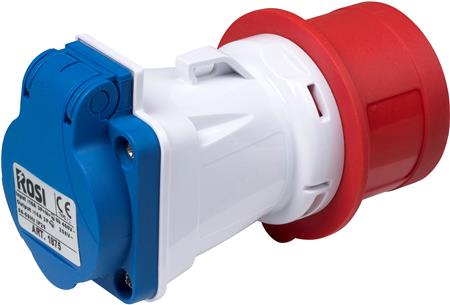 ADAPTER CEE 16A 5P STIKPROP/SCHUKO-UDTAG