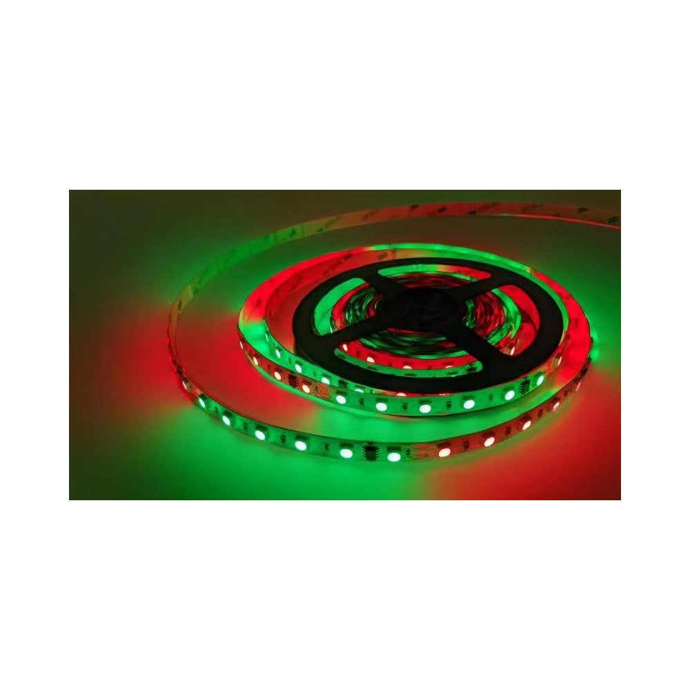 RGBIC LED-strips - 12W/m, 5m, IP20, 60 LED pr. meter, 24V