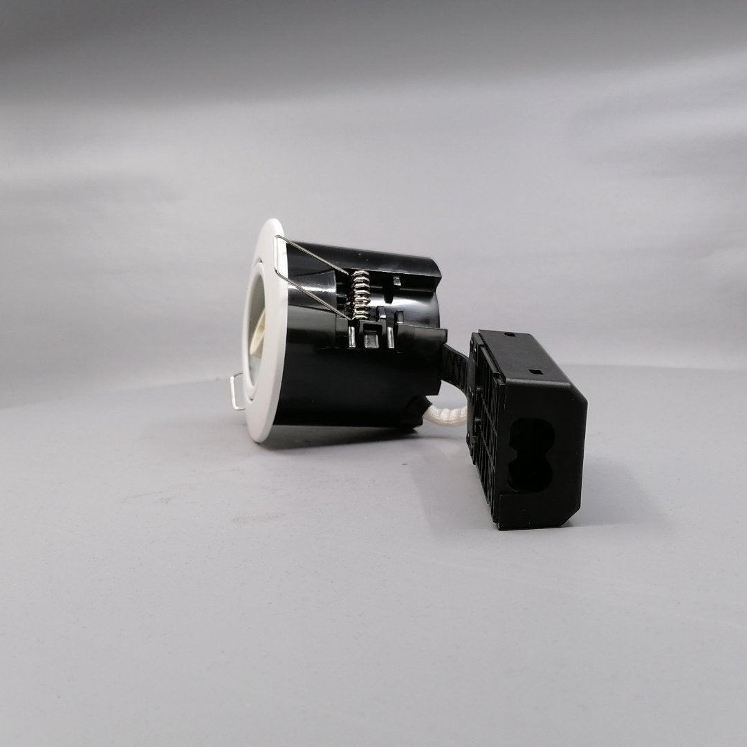 Pro Indbygningsspot m. GU10 fatning - mat hvid (360° frame 6)