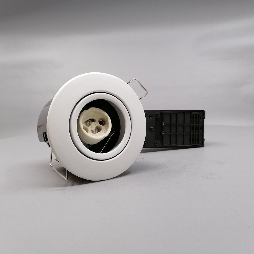 Pro Indbygningsspot m. GU10 fatning - mat hvid (360° frame 23)