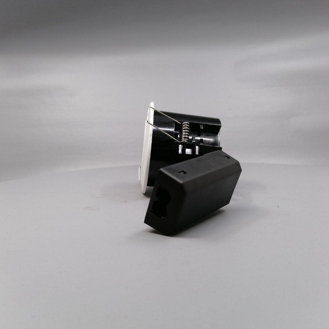 Pro indbygningsspot m. 3-Trins dæmpbar LED pære 3000K - Mat hvid (360° frame 7)