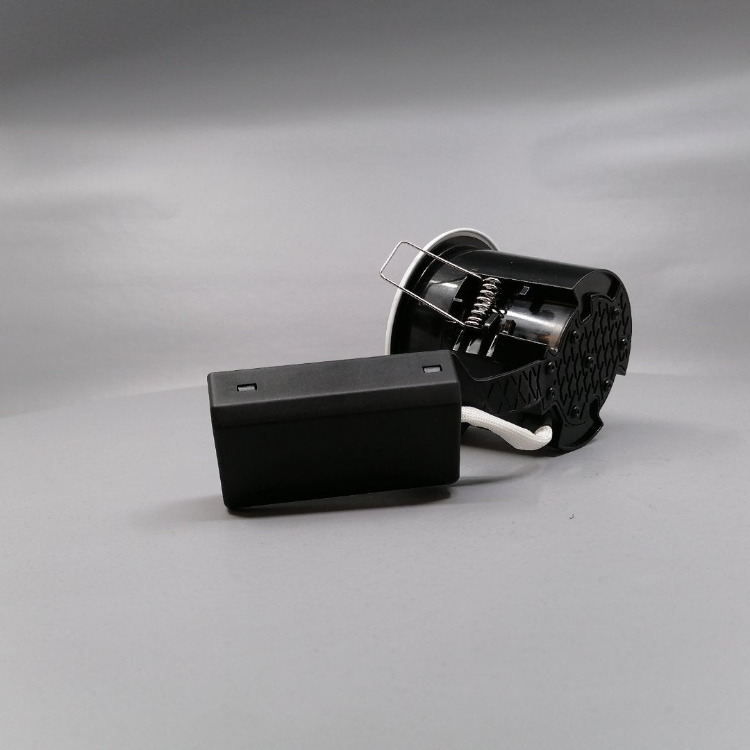 Pro indbygningsspot m. 3-Trins dæmpbar LED pære 3000K - Mat hvid (360° frame 10)