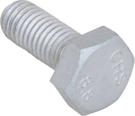 STÅLSÆTSKRUE BUP DIN933 M10X30MM