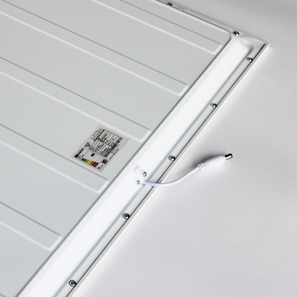LEDlife 60x60 Zigbee CCT Smart Home LED panel - 36W, CCT, Bagbelyst, Hvid kant