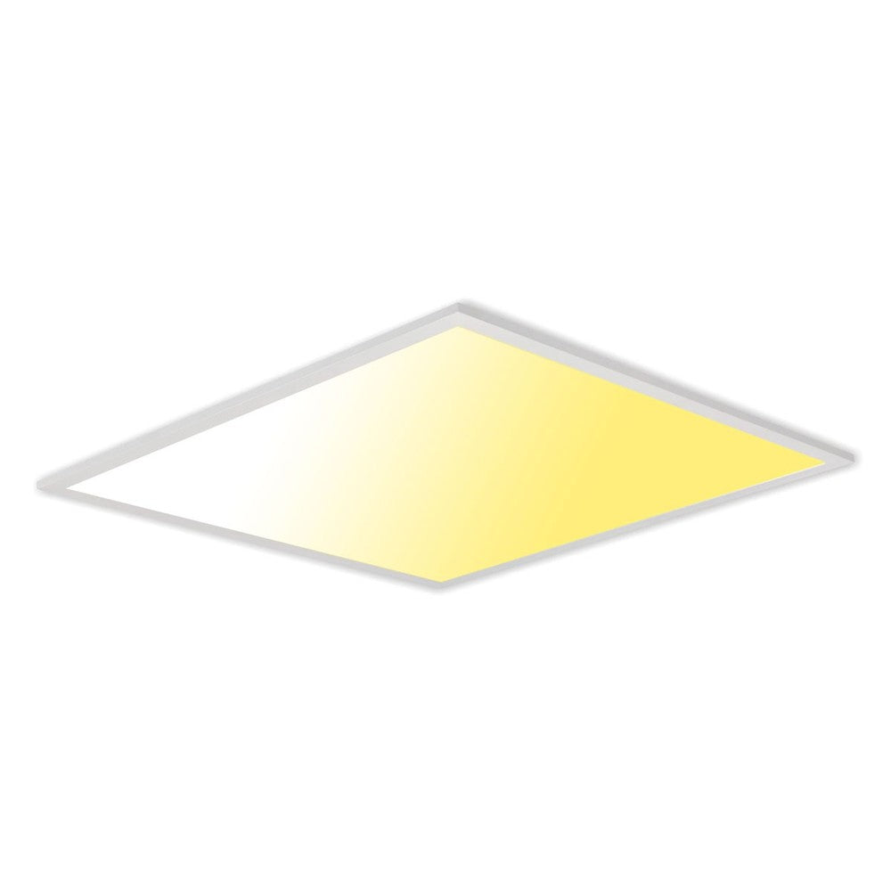 LEDlife 60x60 Zigbee CCT Smart Home LED panel - 36W, CCT, Bagbelyst, Hvid kant