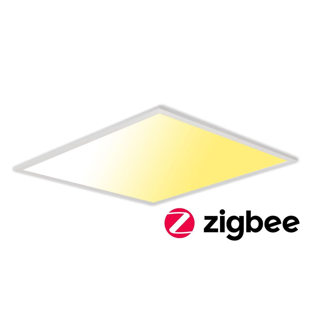 LEDlife 60x60 Zigbee CCT Smart Home LED panel - 36W, CCT, Bagbelyst, Hvid kant